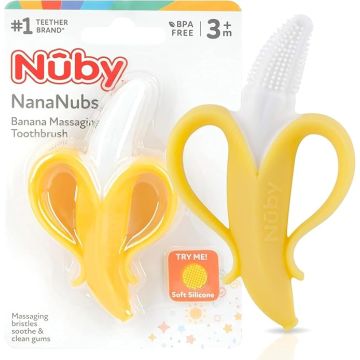 Nuby Nananubs Banana Massaging Teether