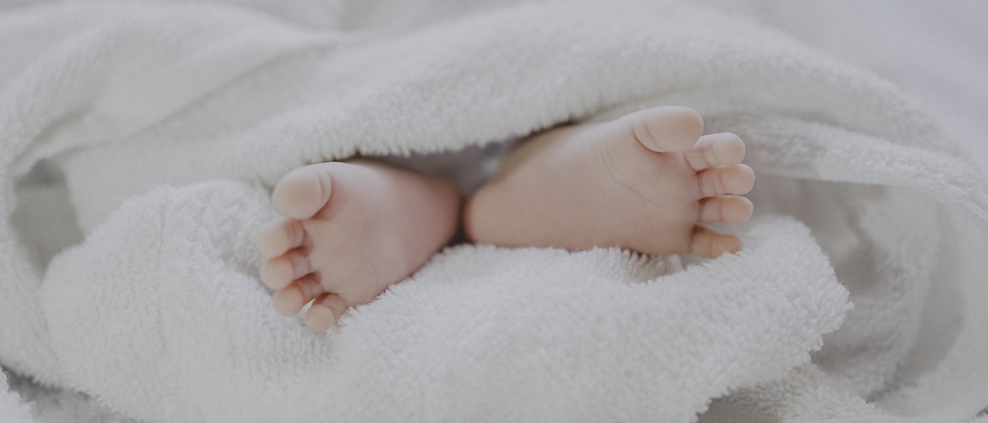 Happy mother with baby